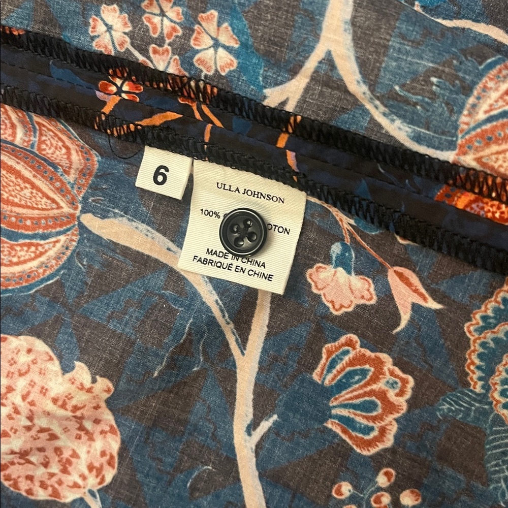 EUC Ulla Johnson Eden Ruffle dress 6 - Picture 13 of 16